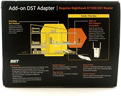 Netgear DST6501-100NAS - Dead Spot Terminator Wireless Adapter - White