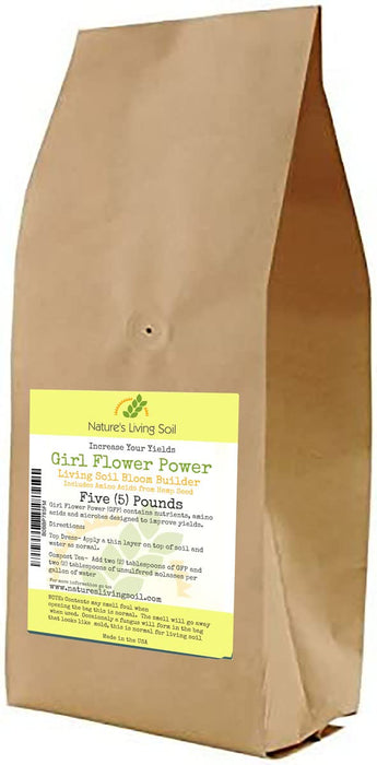 Nature's Living Soil - Girl Flower Power 5 Pound
