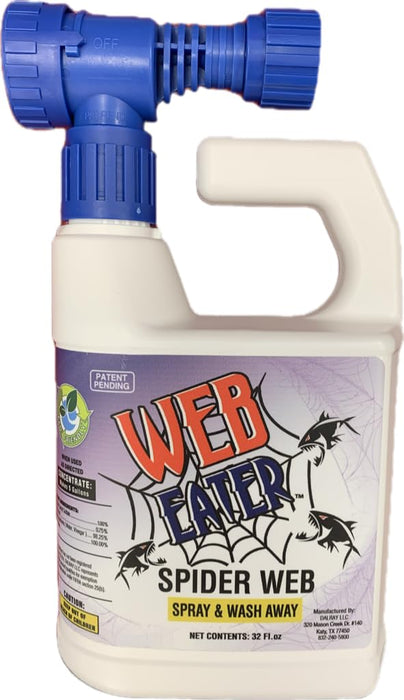 Web Eater Spray, Spider Outdoor Spray, 32OZ Concentrates with Sprayer, Stays for Up to 6 Months