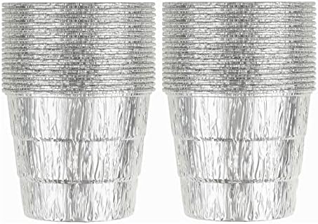 30-Pack Grease Bucket Liners Replacment for Mostly Z Grill, Green Mountain Pellet Wood Smoker