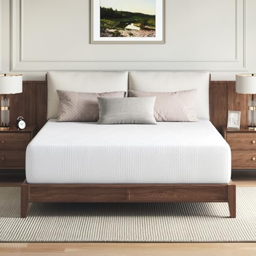 Novilla Queen Size Mattress, 14 inch Gel Memory Foam Mattress, Queen Mattresses for Cooling Night Sleep & Pressure Relief, CertiPUR-US Certified