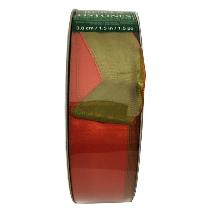 Kirkland Red Wedding Ribbon, 50 Yards, 2.5 Inches Wide, Polyester