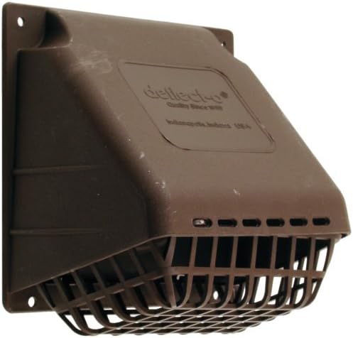 DEFLECTO HR4B Replacement Vent Hood, Brown