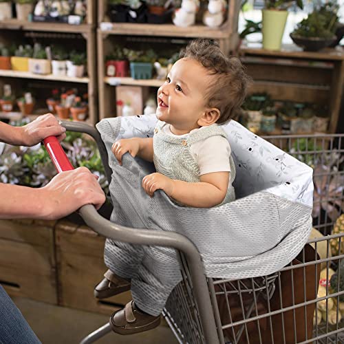 Boppy 4 and More Multi-use Cover, Koala, Quick-Dry UPF 50+ Knit and Breathable Mesh, Versatile for Car Seat Canopy, Nursing Cover, Infant Strollers, Shopping Carts, Highchairs and More