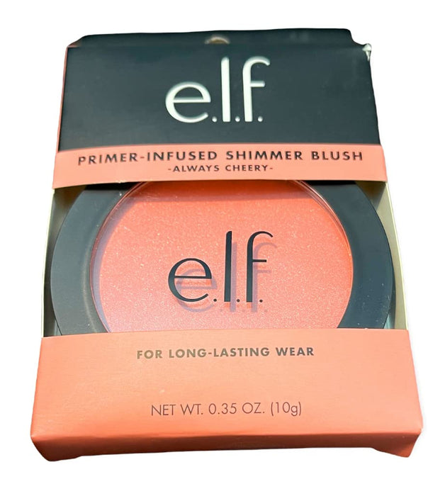 Elf Primer Infused Shimmer Blush- Always Cherry