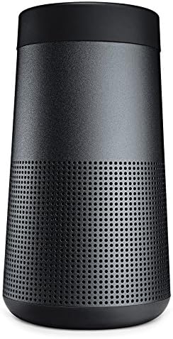 Bose The SoundLink Revolve, The Portable Bluetooth Speaker with 360 Wireless Surround Sound, Triple Black