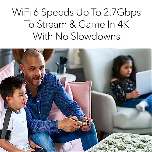 NETGEAR Nighthawk Modem Router Combo (CAX30) DOCSIS 3.1 Cable Modem and WiFi 6 Router - AX2700 2.7 Gbps - Compatible with Xfinity, Spectrum, Cox, and More - Gigabit Wireless Internet