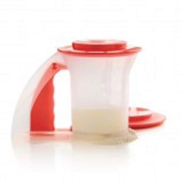 Tupperware Sift'n Style Flour Sugar Cocoa Sifter Red