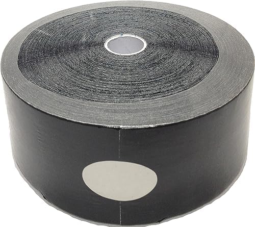 Therapist’s Choice® Extra Wide Kinesiology Tape 3"x105' Bulk Roll (Black)