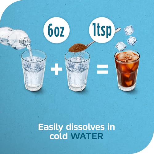 NESCAFÉ Ice Roast, Instant Iced Coffee, 2 Jars (6 Oz Each)