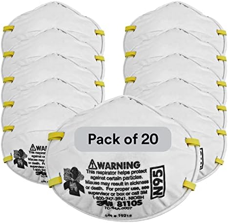 3M Particulate Respirator Lightweight with Cushioning Nose Foam