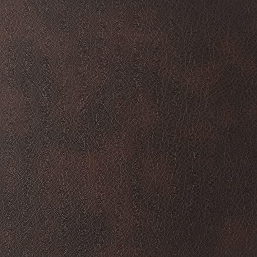 Serta Hannah Executive Home Office Desk Chair, Ergonomic Mid-Back with Lumbar Support, Firm Seat Cushion, Layered Body Pillows, Padded Armrests, Swivel Base, Easy Assembly, Faux Leather, Brown