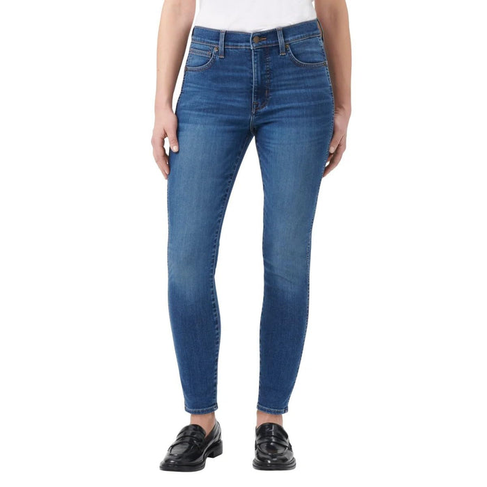 KIRKLAND Signature Women's High-Rise Skinny Jeans Pants (12, Blue)