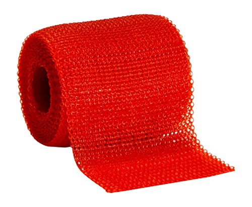 3M Medical Scotchcast 82102R Soft Cast Casting Tape, Red 2" x 4 Yard (Pack of 10)