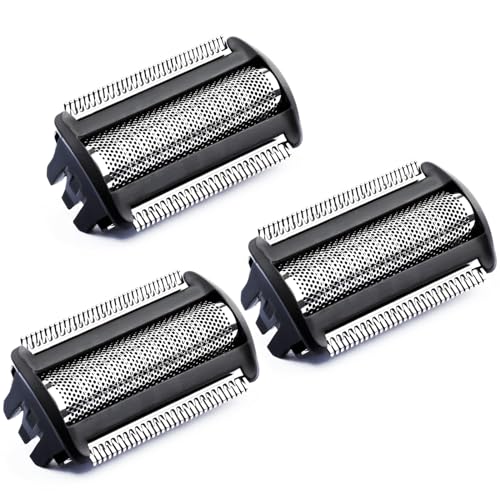 3 Pack BG5000 Replacement Heads Compatible With philips Norelco Bodygroom Trimmer Foil, BG2000 Replacement Heads Fit BG2000/40 Shaver Heads