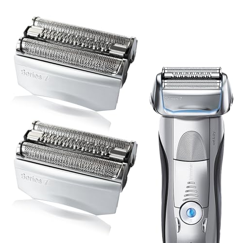 2 Pack 70S Series 7 Replacement Head for Braun Legacy Series 7 Shavers, Compatible with S7 720cc 750cc 760cc 790cc 799 797 Models…