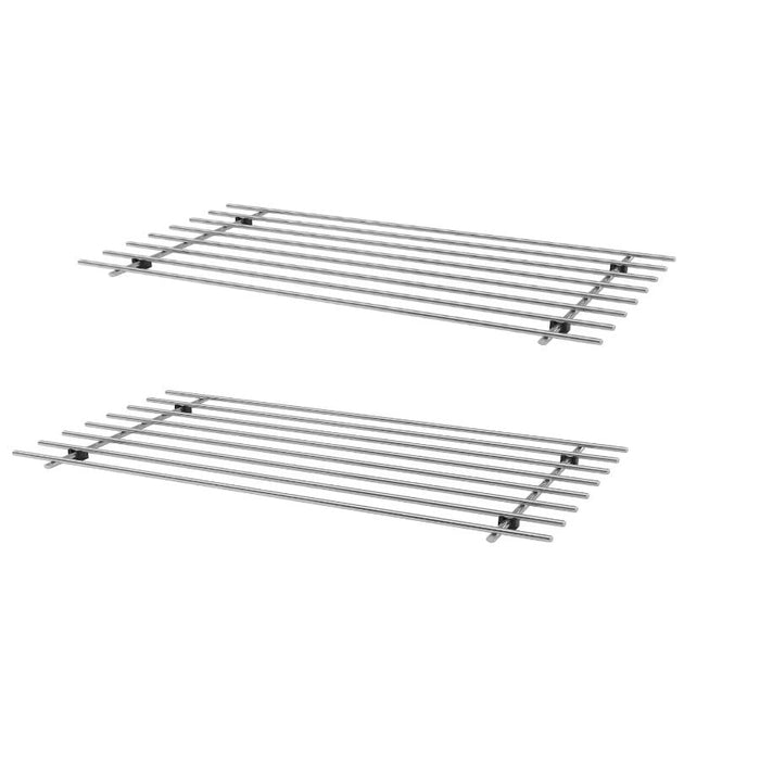 E2B Set of 2 Lamplig Trivet Stainless Steel worktop protector, Heat Rack Kitchen, Large Trivets for Hot Pans, Hot Trays & Plates Stand