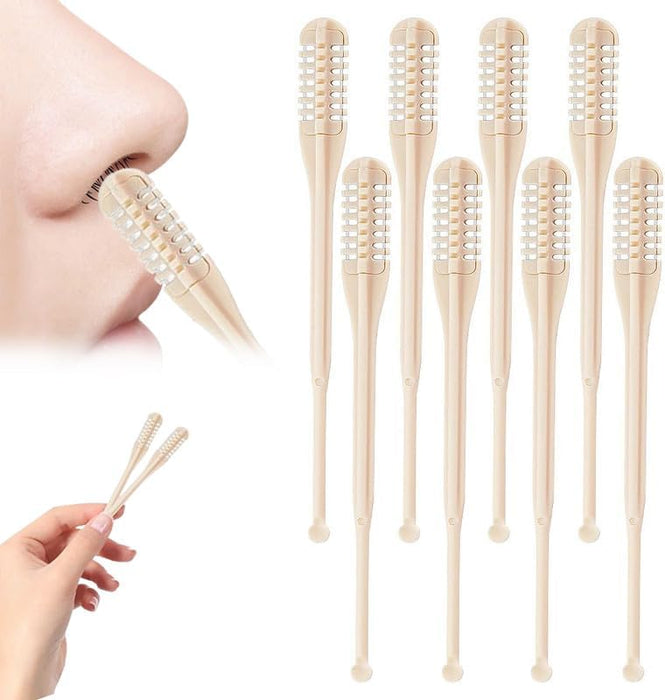 Nose Hair Remover - 2-in-1 Double Sided Nose Hair Trimmer, Ear Picker for Men and Women (24pcs)