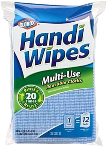 Handi Wipes Clorox Multi-Use Reuseable Cloths, 36 Count