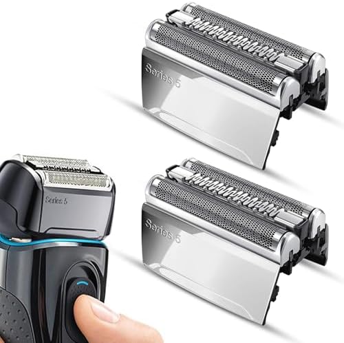 2Pack 52S Series 5 Foil and Cutter Replacement Heads for S5 Razors, Series 5 Wet and Dry Replacement Head Compatible with 5190cc 5020, 5030 5070 5090… 5xxxx Models