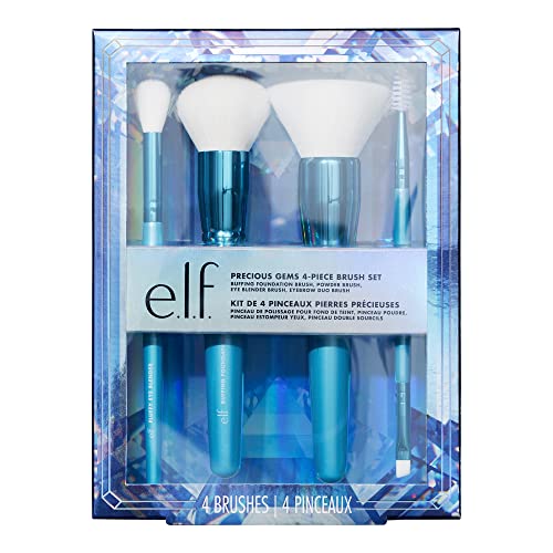 e.l.f, Precious Gems Brush Set - 4 pcs