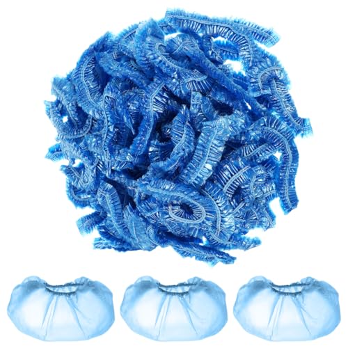 300Pcs Blue Disposable Beauty Salon Wash Basin Liners - Elastic Mouth Basin Wrapping Bags for Sanitary Hair Washing Spa & Pedicure Use