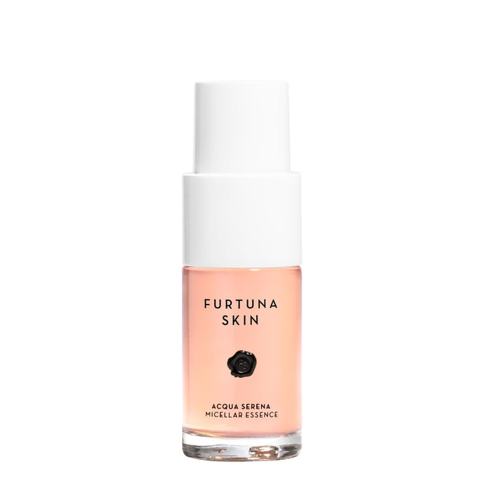 Furtuna Skin Micellar Cleansing Essence Water - Dual-Use Cleanser & Toner, Nutrient-Rich, pH Balanced, Organic Botanicals, Dermatologist Approved - 15ml