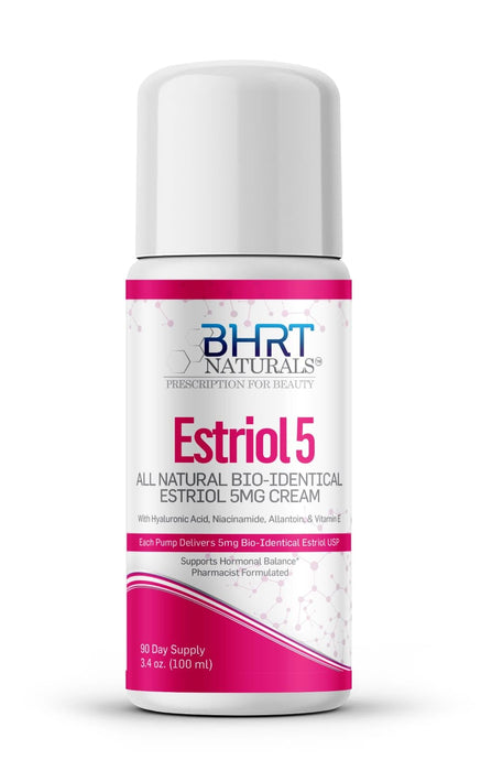 Estrogen Cream for Women Menopause Relief – All Natural Bioidentical Estriol Cream - Hormone Balance BHRT - Pharmacist Formulated, Professional Grade - Made in USA, White