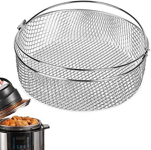 Air Fryer Basket for Instant Pot 6, 8Qt,Accessories for Air Fryer,Steamer Basket