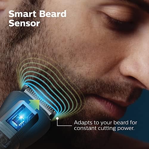 Philips Norelco Multigroom 7000 Series, All-in-One Trimmer, Beard Trimmer and Hair Clipper, 19-Piece Men's Grooming Kit for Beard, Head, Hair, Body, and Face, Soft Pouch, MG7910/49