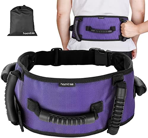 VERY100 Gait Belt Transfer Belt with Padding Handles,Transfer Belts for Lifting Seniors with One-Click Buckle,Medical Nursing Gait Belt for Patient Assist-Elderly, Handicap, Physical Therapy