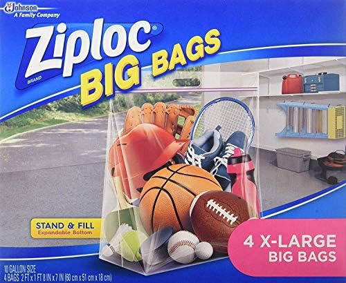 Ziploc Big Bag XL (4 Bags)
