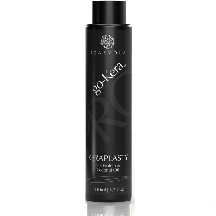 Go-Kera Brazilian Keratin Hair Treatment, Straightening Keratin Treatment - Professional Nanoplasty Straightening For Smooth Frizz-Free Hair 3,7 fl oz