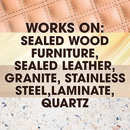 Pledge Expert Care Enhancing Wood Wipes, Lemon Scent, 24 Count (Pack of 6, 144 Total Wipes)