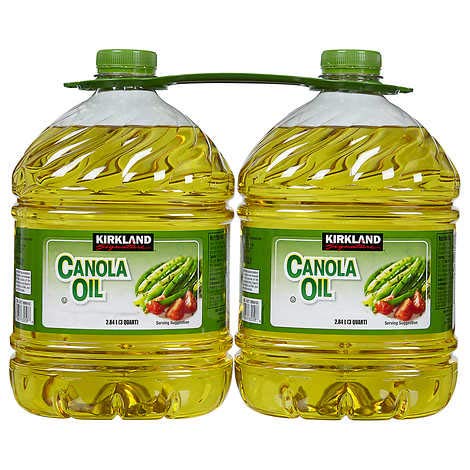 Kirkland Signature Canola Oil 2.84 L, 2-count