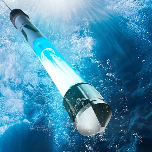 20W Pond UV Light for 100-1000 Gallon, Aquarium UV Light, UV Water Clarifier for Koi Pond, Cold Plunge, Aquarium, Swimming Pool, Spa and Fish Tank Algea Control