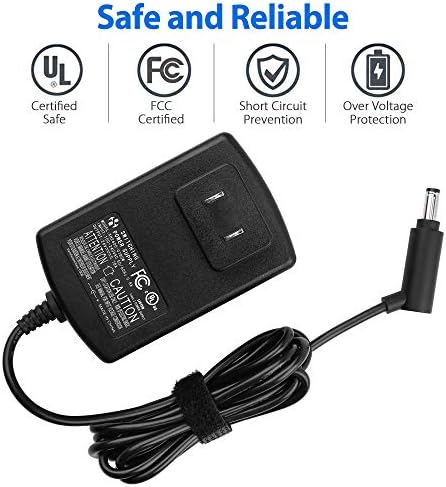 Charger for Dyson Cordless Vacuum V6 V7 V8 DC58 DC59 DC61 DC62 SV03 SV04 SV05 SV06 SV07 SV09 Absolute Animal Fluffy Motorhead Vacuum Power Supply, 26V 0.78A AC DC Adapter, UL Listed, 6FT Power Cord