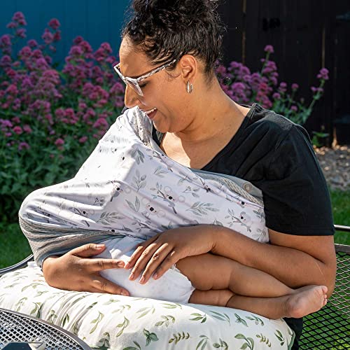 Boppy 4 and More Multi-use Cover, Koala, Quick-Dry UPF 50+ Knit and Breathable Mesh, Versatile for Car Seat Canopy, Nursing Cover, Infant Strollers, Shopping Carts, Highchairs and More