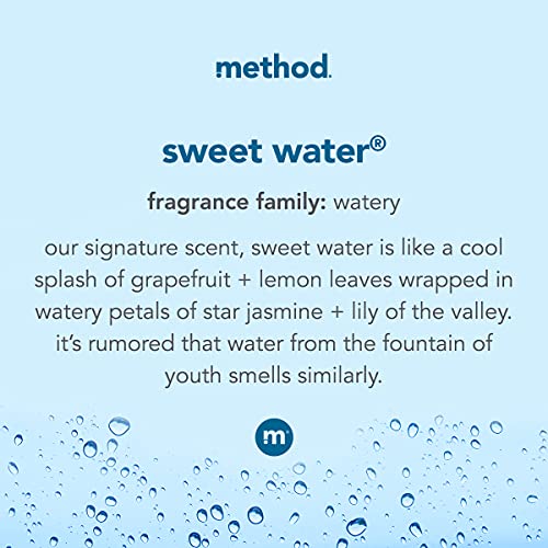 Method Foaming Hand Soap Refill, Sea Minerals, Recyclable Bottle, Biodegradable Formula, 28 fl oz & Foaming Hand Soap, Sweet Water, Biodegradable Formula, 10 fl oz