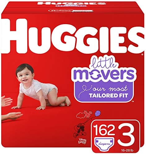 Huggies Overnites Nighttime Diapers, Size 3, 80 Ct