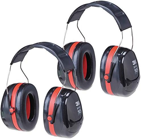 3M Peltor Optime 105 Over the Head Earmuff, NRR 30 dB (2 Pack)