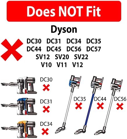 Charger for Dyson Cordless Vacuum V6 V7 V8 DC58 DC59 DC61 DC62 SV03 SV04 SV05 SV06 SV07 SV09 Absolute Animal Fluffy Motorhead Vacuum Power Supply, 26V 0.78A AC DC Adapter, UL Listed, 6FT Power Cord
