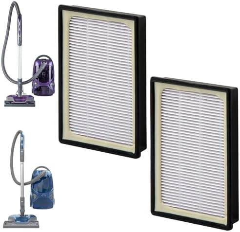2 Pack EF-12 HEPA Filters Compatible with Kenmore 62731 52731 Canister Vacuum 81615, 81614, BC4026, Compare to Part# 591021101
