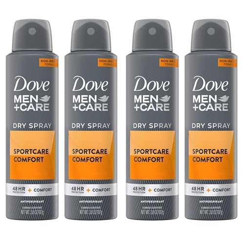 Dove Men+Care Dry Spray Sportcare Comfort 3.8 oz. (Pack of 4)