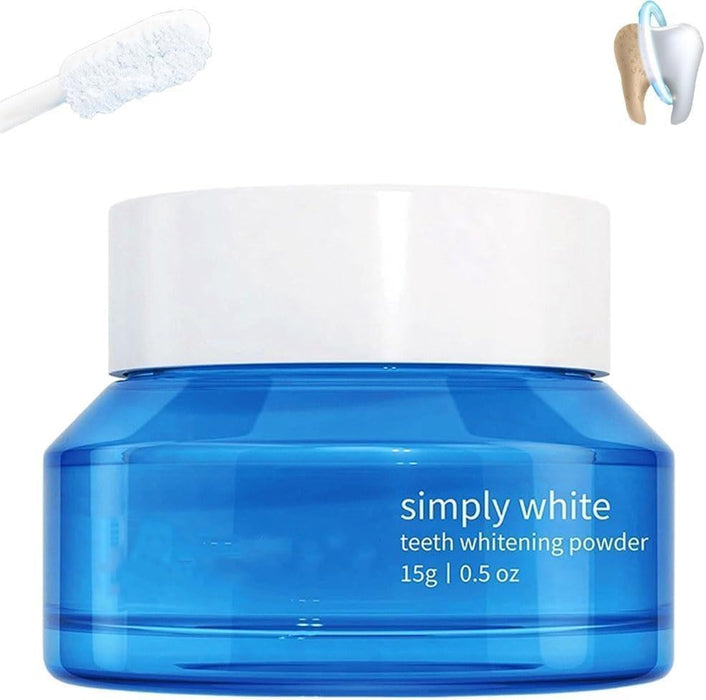 Magic Teeth Whitening Deluxe Powder, Stain Removal, Mint Flavor