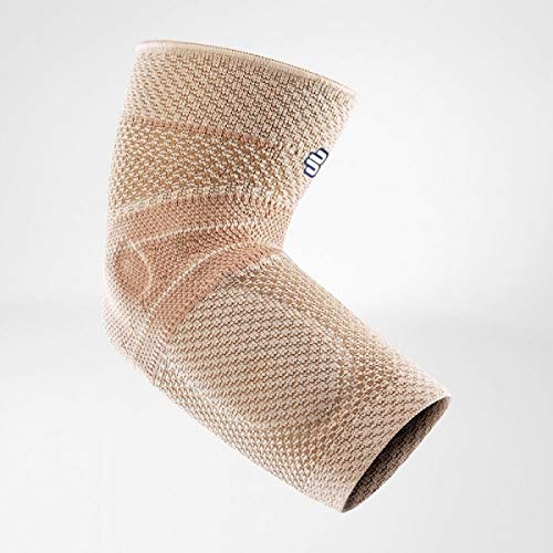 Bauerfeind - EpiTrain - Elbow Support - Targeted Compression for Chronic Elbow Pain - Size 6 - Color Nature