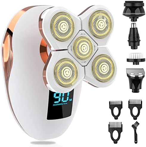 Electric Razors for Women, Facial Hair Removal, Bikini Trimmer, Shaver for Women, Wet and Dry Lady Hair Remover for Legs Body Face, Painless Womens Electric Shaver Cordless Women's Grooming