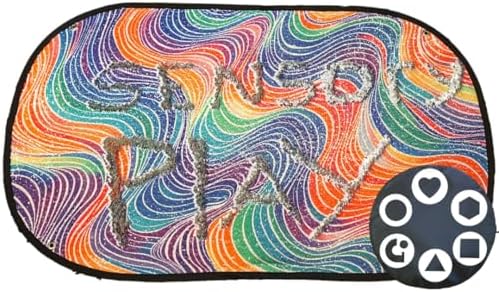 SENSORY4U Sensory Floor and Wall Mat for Kids – Large Sequin Flip Play Mat for Tactile Fun and Interactive Play – Reversible Fidget Rug for Playrooms, Classrooms and Bedrooms