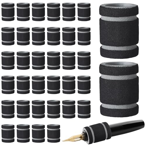 36PCS Tattoo Foam Covers Grip Covers Tattoo Pen Fits Expands to 1 Inch-1. 5 Inch