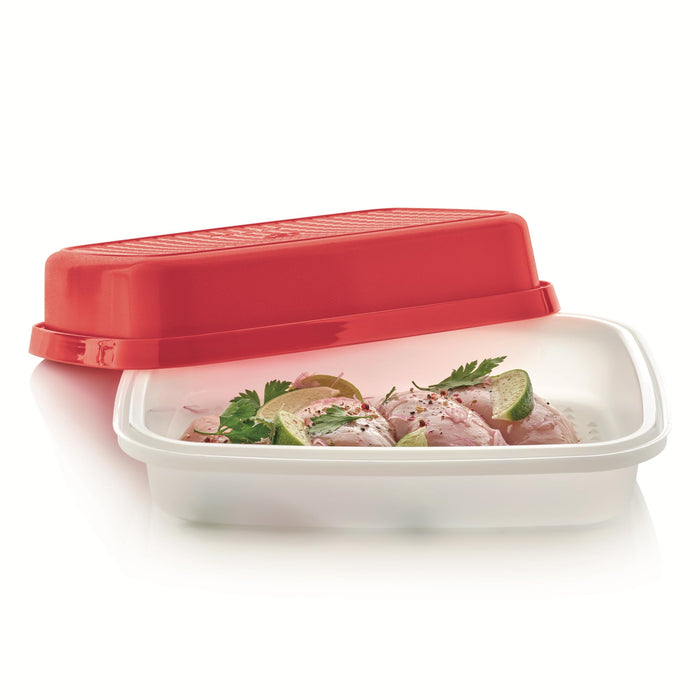 Tupperware Season-Serve Marinating Container, Dishwasher Safe and BPA Free Container (2.9 L/12.5 Cups)